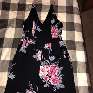 Floral jumpsuit